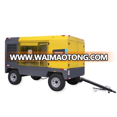 985cfm portable screw air compressor Atlas Copco for mining