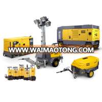 Atlas Copco high pressure portable screw compressor for mining